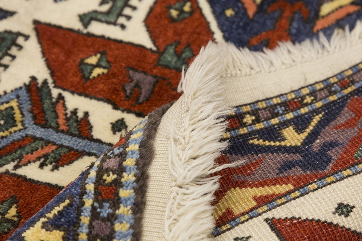 5x6 Caucasian Design Rug, Turkish Carpet, New Production Handmade Rug, 4'6 x 6'2 ft, 136x187 cm