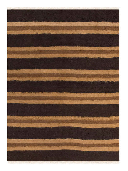 5x7, 4'6 x 6'7 ft, Siirt Blanket Kilim Rug, Siirt Blanket