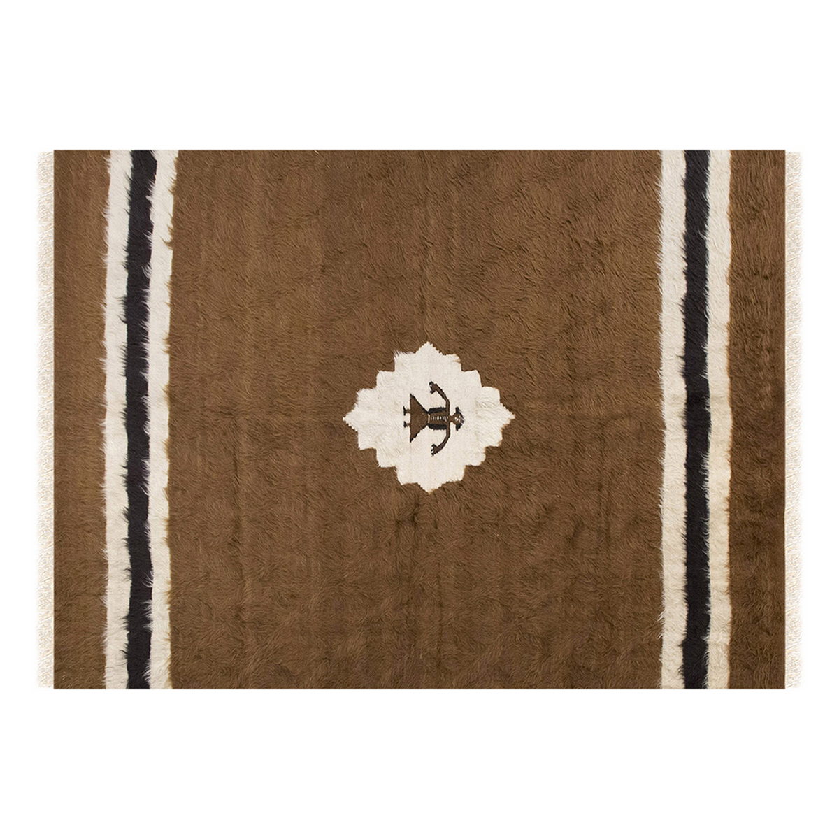 5x7, 4'7 x 6'10 ft, Siirt Blanket Kilim Rug, Siirt Blanket