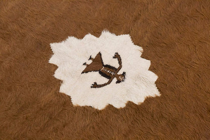 5x7, 4'7 x 6'10 ft, Siirt Blanket Kilim Rug, Siirt Blanket
