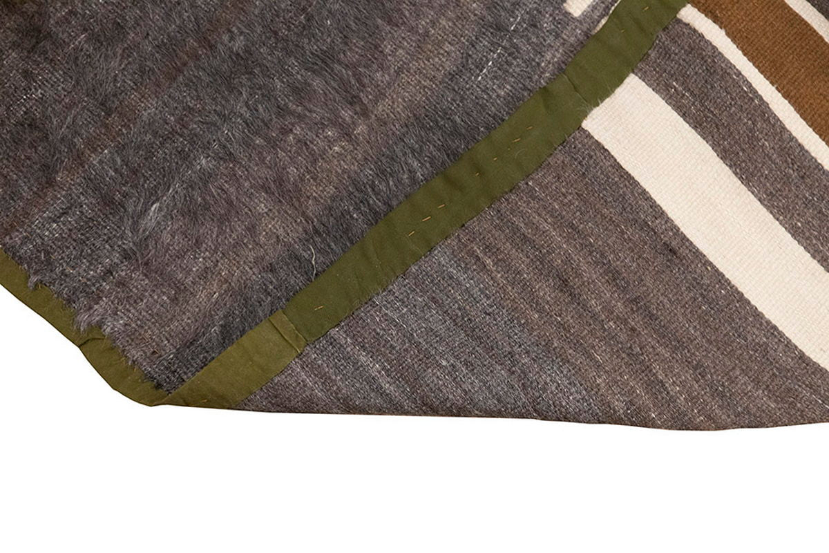5x7, 4'9 x 6'6 ft, Siirt Blanket Kilim Rug, Siirt Blanket