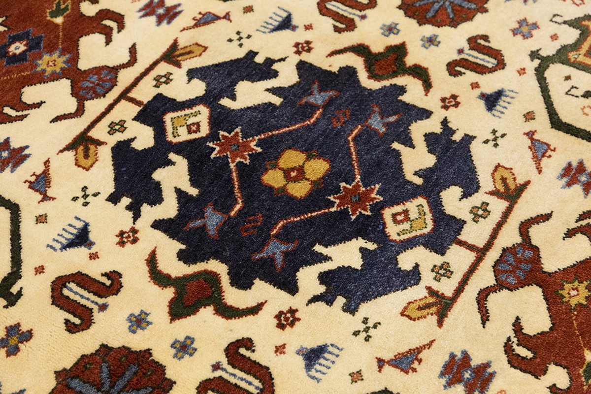 5x7 Caucasian Design Rug, Turkish Carpet, New Production Handmade Rug, 5'5 x 6'8 ft, 166x203 cm