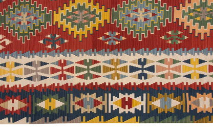 6.5x9.10 feet Kilim,6x10 Kilim Rug,Turkish Kilim Rug,Oushak Kilim,Handwoven Kilim, Handspun Wool Kilim Rug,New Kilim Rug,Natural Color Kilim