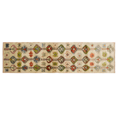 Vintage Turkish Runner Rug, 60 x 235 cm / 2 x 7.7 ft