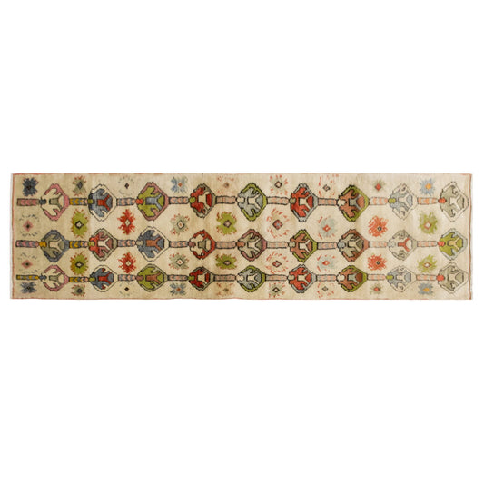 Vintage Turkish Runner Rug, 60 x 235 cm / 2 x 7.7 ft