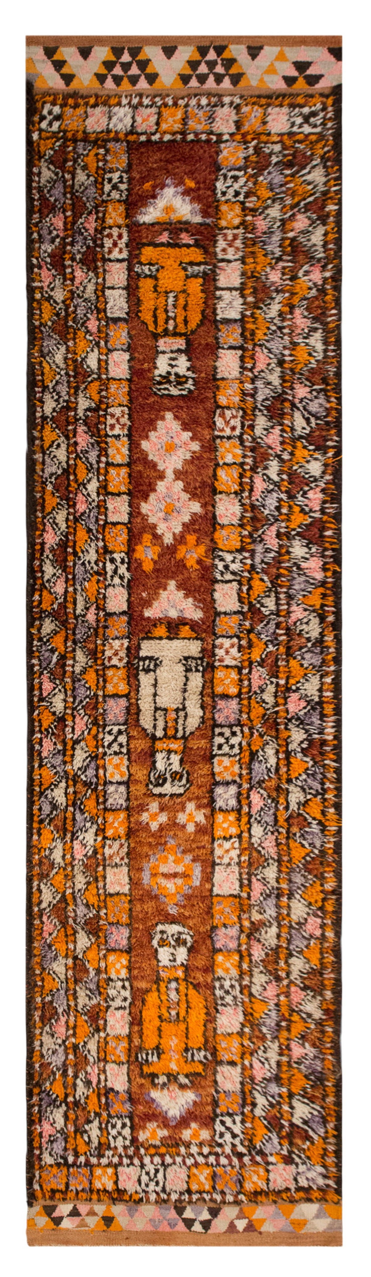 Vintage Turkish Runner , 86 x 345 cm / 2.8 x 11.3 ft