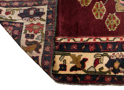 60+ Years Old Handmade Oushak Rug, 4'3" x 8'0" (130x245 cm)