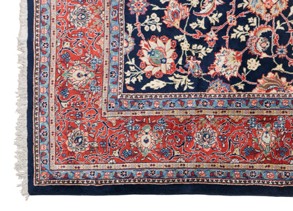60+ Years Old Handmade Oushak Rug, 9'2" x 12'4" (280x375 cm)