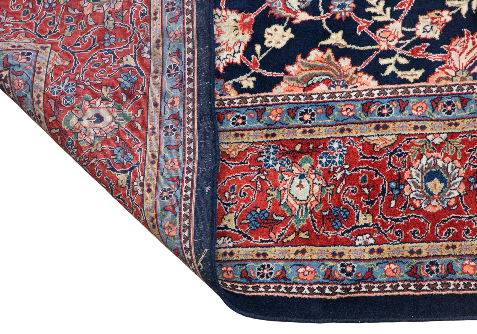60+ Years Old Handmade Oushak Rug, 9'2" x 12'4" (280x375 cm)