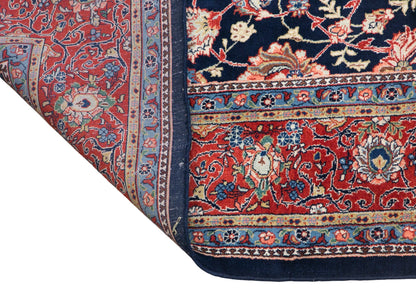 60+ Years Old Handmade Oushak Rug, 9'2" x 12'4" (280x375 cm)