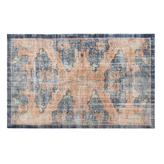 60+ Years Old Vintage Rug,  202 x 315 cm (6'8" x 10'4")