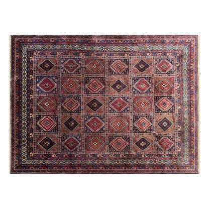 60+ Years Old Vintage Turkish Oushak Rug , 305 x 370 cm / 10.0 x 12.1 ft