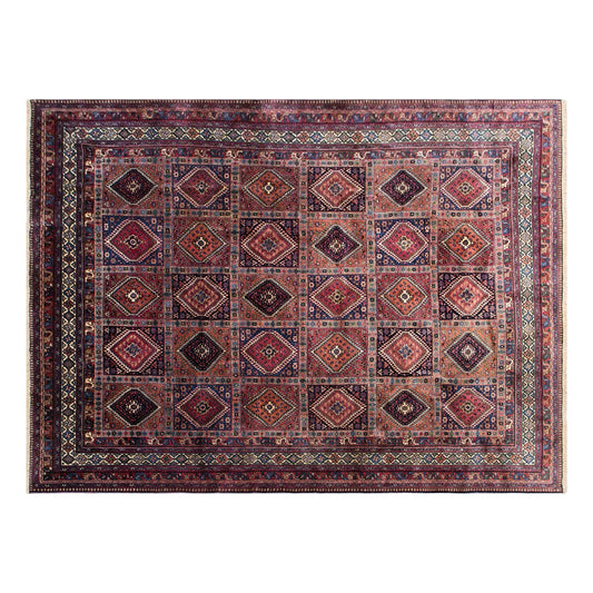 60+ Years Old Vintage Turkish Oushak Rug , 305 x 370 cm / 10.0 x 12.1 ft