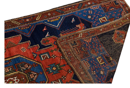 Vintage Turkish Oushak Rug Runner - 113x400 cm / 3'8 x 13'1 feet