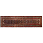 Vintage Turkish Oushak Rug Runner 116 x 484 cm / 3'1x 15'1 feet