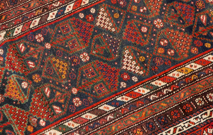 Vintage Turkish Oushak Rug Runner 116 x 484 cm / 3'1x 15'1 feet