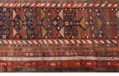 Vintage Turkish Oushak Rug Runner 116 x 484 cm / 3'1x 15'1 feet