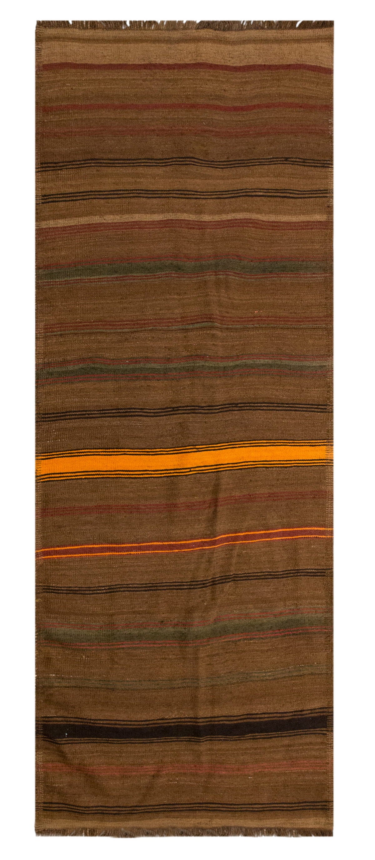 Handmade Turkish Kilim Runner – 110 x 295 cm / 3.6 x 9.7 ft
