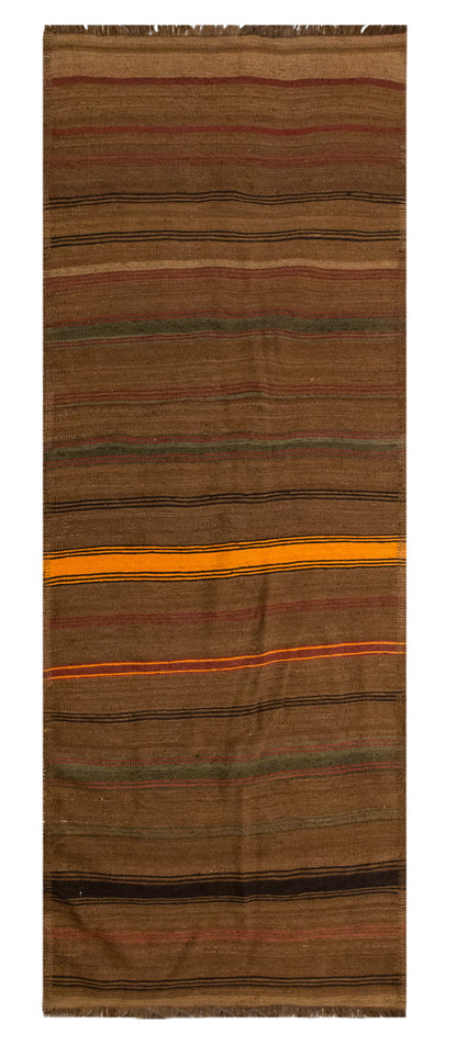 Handmade Turkish Kilim Runner – 110 x 295 cm / 3.6 x 9.7 ft