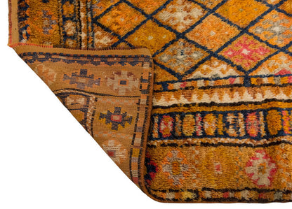 Handmade Vintage Turkish Oushak Rug – 155 x 210 cm / 5.1 x 6.9 ft