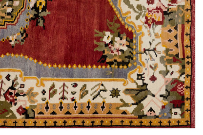 Vintage Turkish Oushak Rug, 165 x 255 cm / 5.4 x 8.4 ft