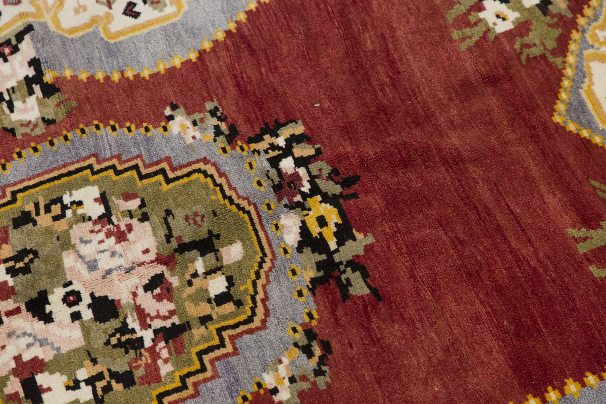 Vintage Turkish Oushak Rug, 165 x 255 cm / 5.4 x 8.4 ft