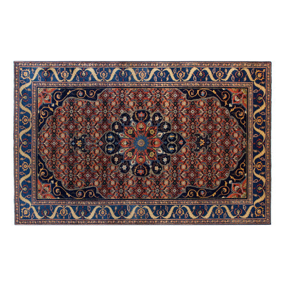 Vintage Hand-Spun Wool Oushak Rug  – 172x273 cm / 5'7" x 8'11"