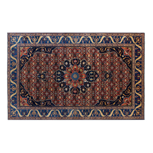 Vintage Hand-Spun Wool Oushak Rug  – 172x273 cm / 5'7" x 8'11"