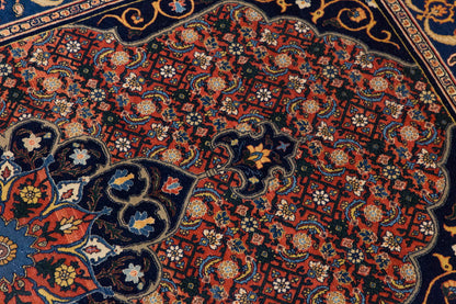 Vintage Hand-Spun Wool Oushak Rug  – 172x273 cm / 5'7" x 8'11"