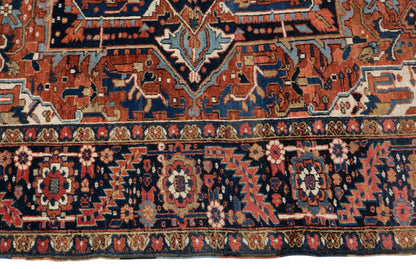 60+ Yrs  Handmade Wool Area Rug – 260 x 345 cm / 8.5 x 11.3 ft