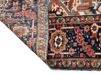 60+ Yrs  Handmade Wool Area Rug – 260 x 345 cm / 8.5 x 11.3 ft