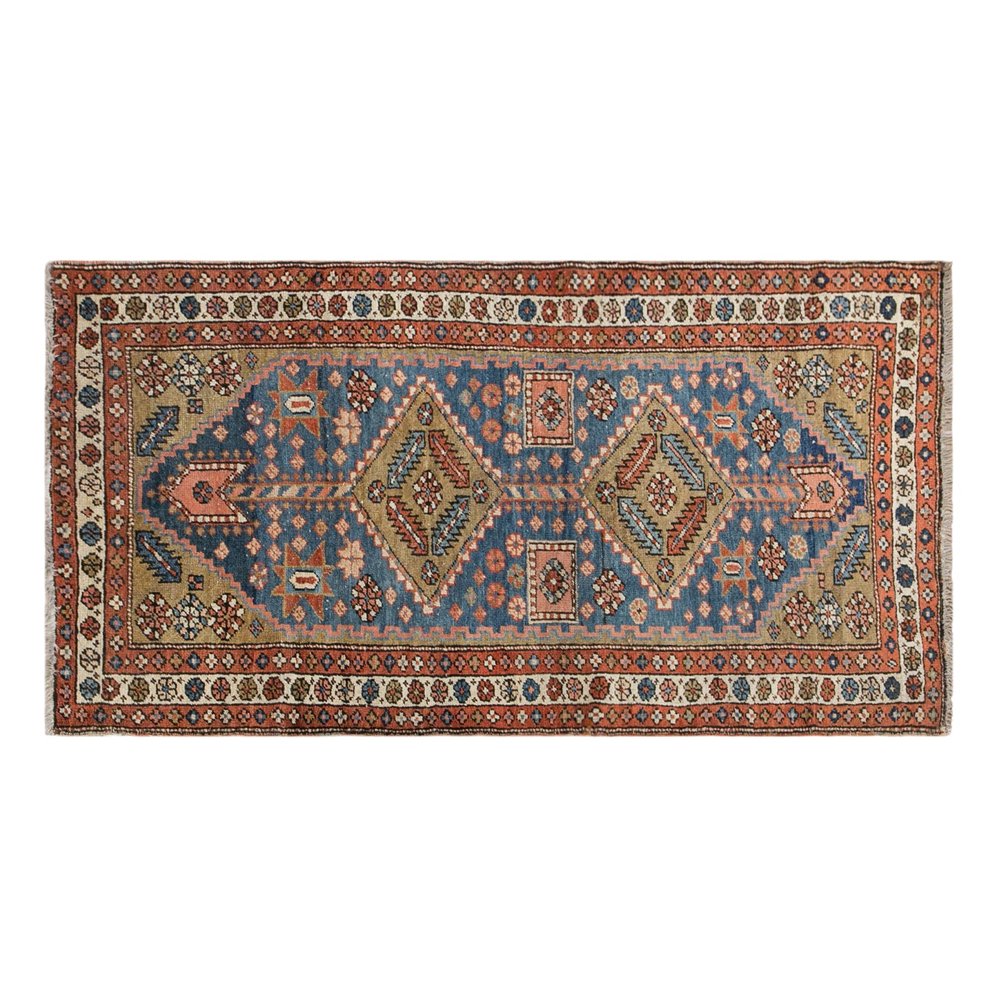 60+ Yrs  Wool Area Rug – 95 x 185 cm / 3.1 x 6.1 ft