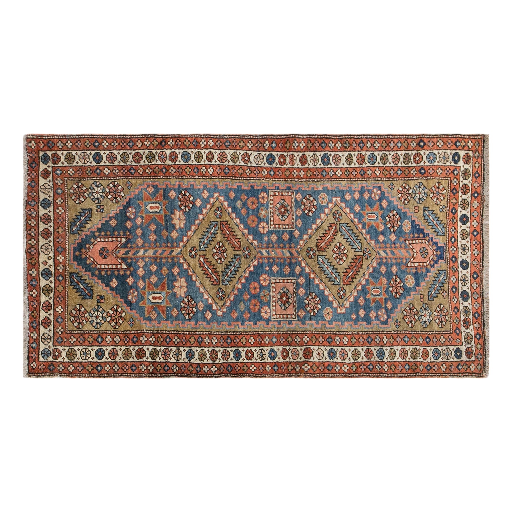 60+ Yrs  Wool Area Rug – 95 x 185 cm / 3.1 x 6.1 ft