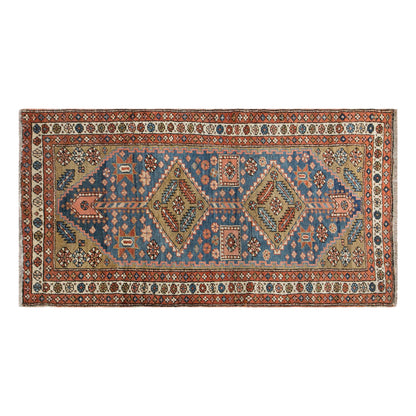 60+ Yrs  Wool Area Rug – 95 x 185 cm / 3.1 x 6.1 ft