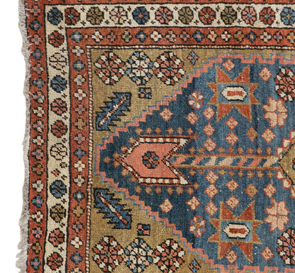 60+ Yrs  Wool Area Rug – 95 x 185 cm / 3.1 x 6.1 ft