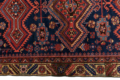 60+ Yrs Handmade Wool Rug – 97 x 130 cm / 3.2 x 4.3 ft