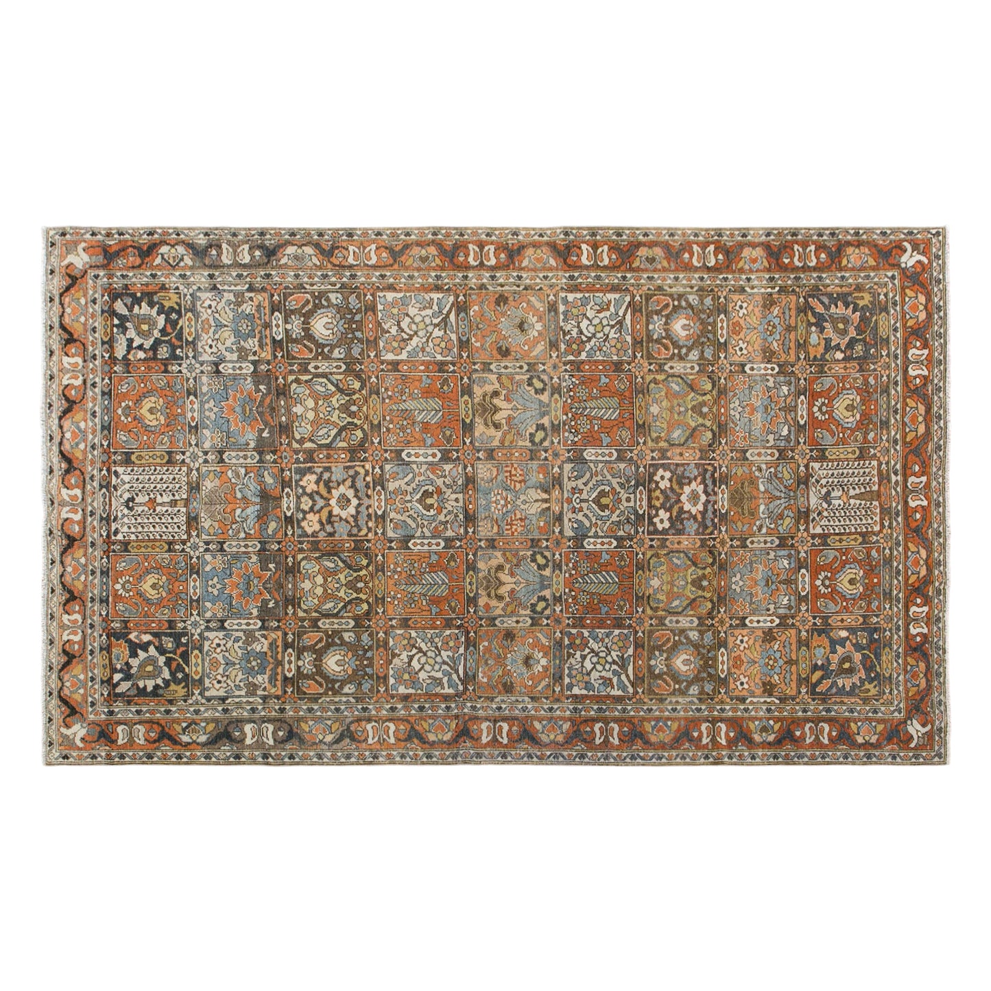60+ Yrs Handwoven Wool Area Rug – 152 x 260 cm / 5.0 x 8.5 ft