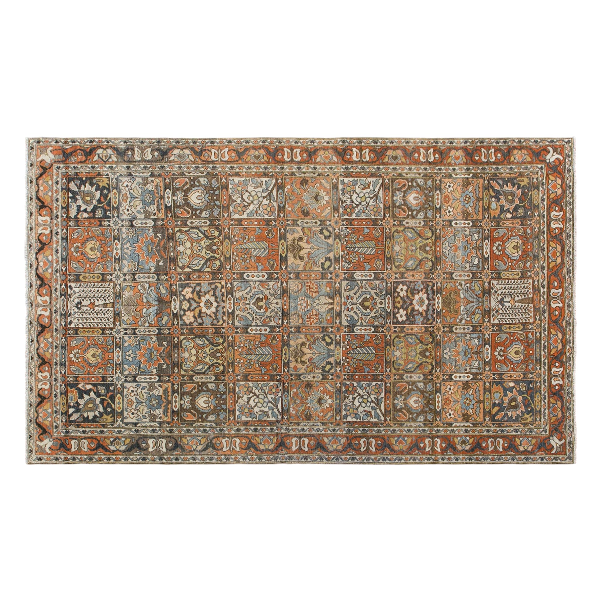 60+ Yrs Handwoven Wool Area Rug – 152 x 260 cm / 5.0 x 8.5 ft