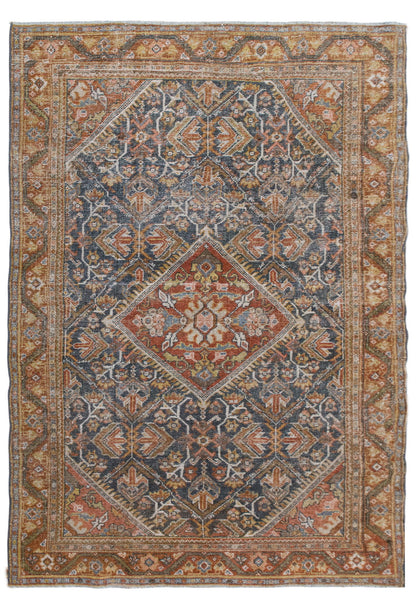 Vintage Oushak Rug - 125x200 cm / 4'1" x 6'7" feet