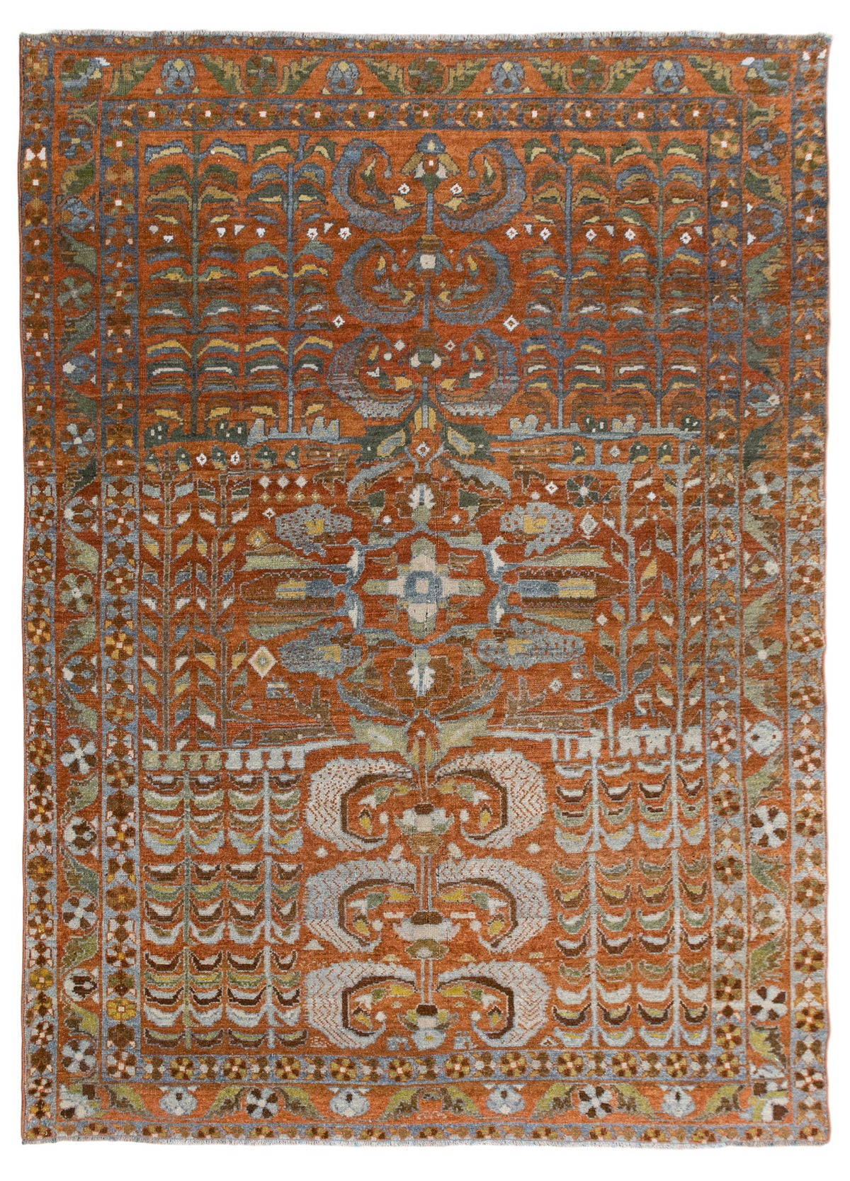 Vintage Oushak Rug - 145x202 cm / 4'9" x 6'7" feet