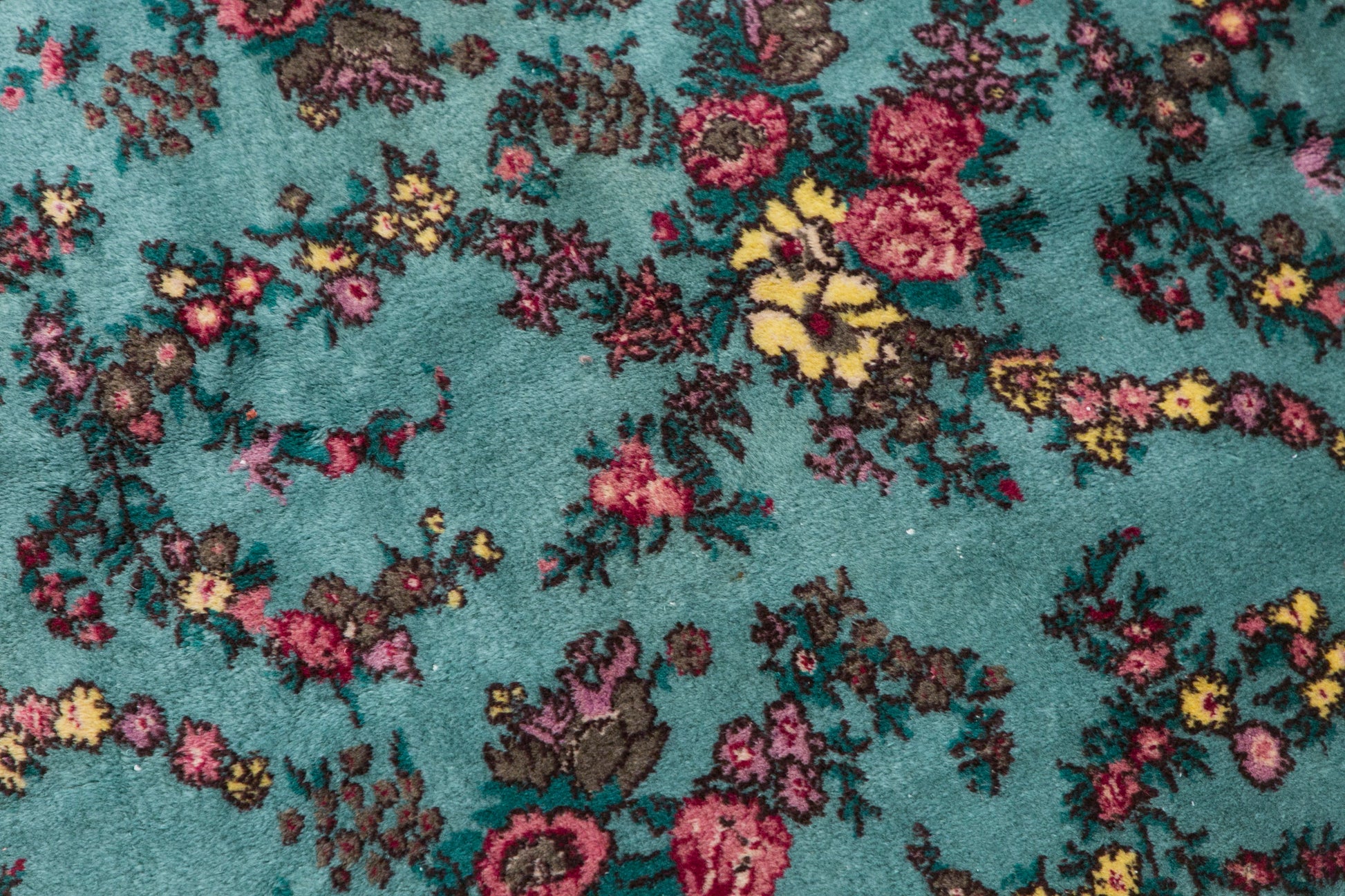 60+ Yrs Old Vintage Turkish Oushak Rug, 147x305 cm / 4.10x10 ft