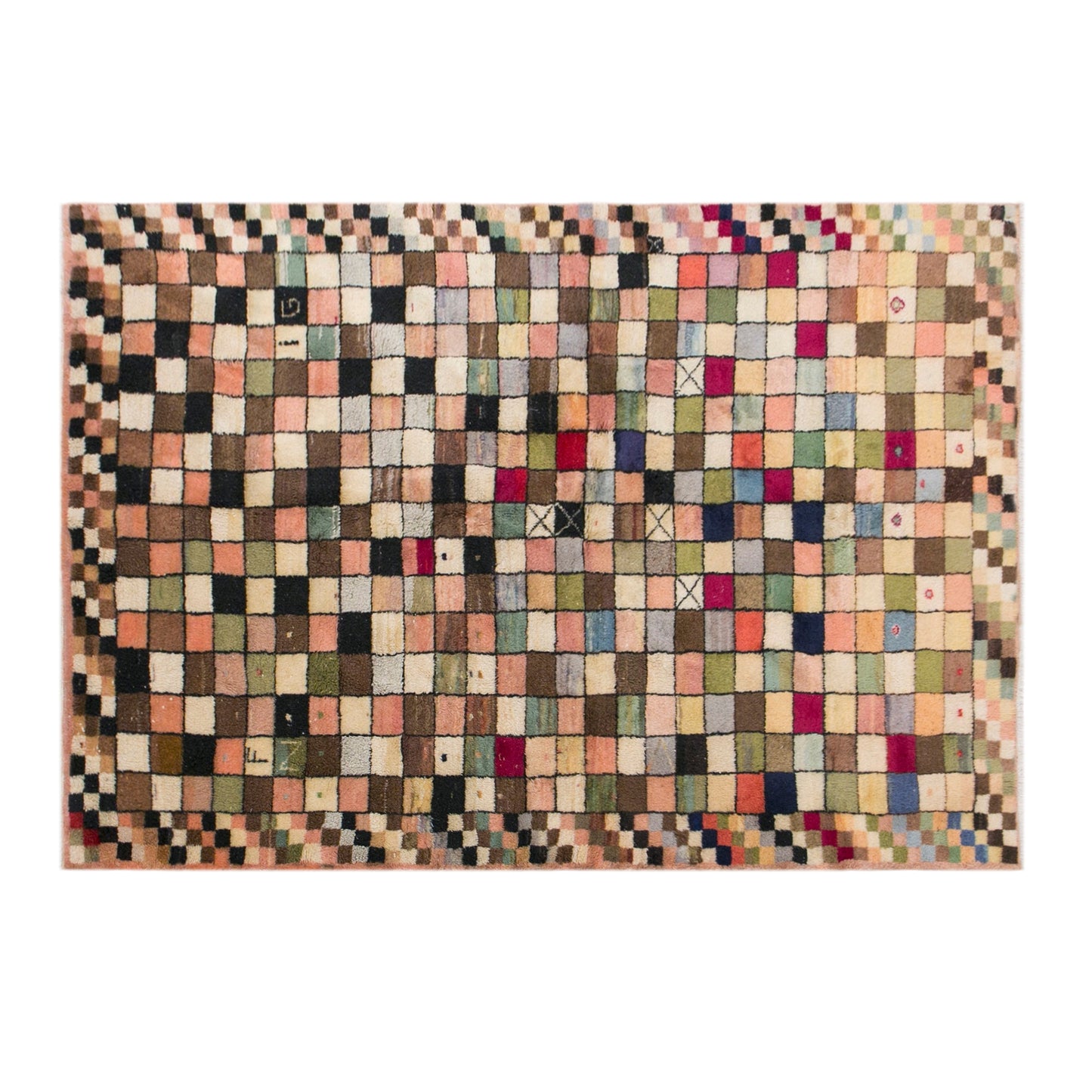 60+ Yrs Old Vintage Turkish Rug, 175x252 cm, 5.9x8.3 feet