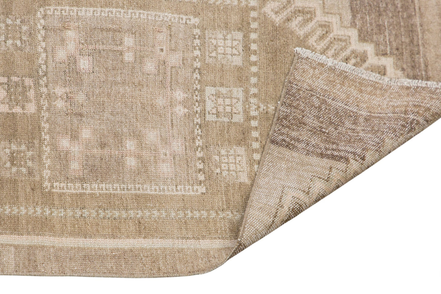 60+ Yrs Old Vintage Turkish Rug, 80x585 cm, 2.6x19.2 feet