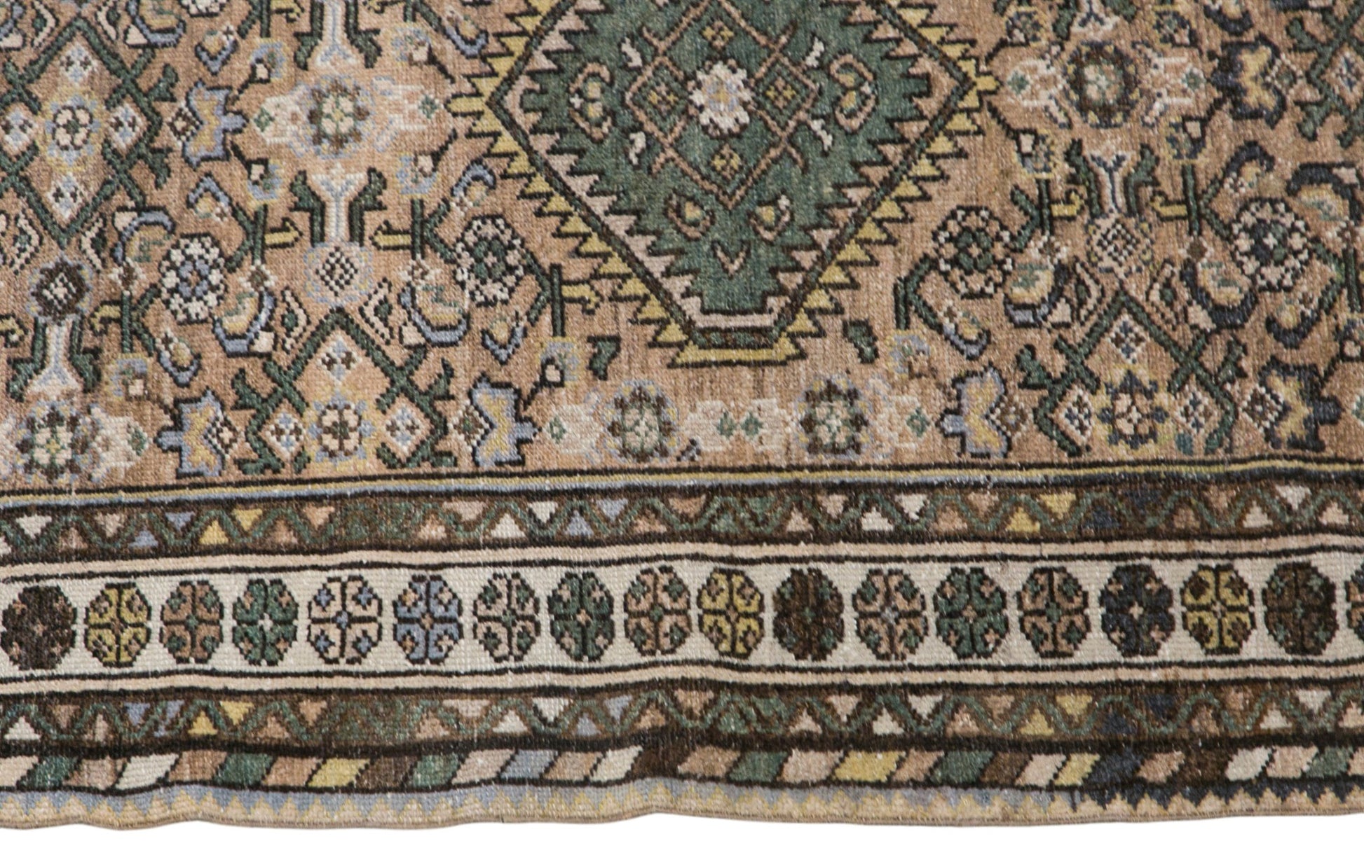 60+ Yrs Vintage Oushak Rug – 95 x 146 cm / 3.1 x 4.8 ft