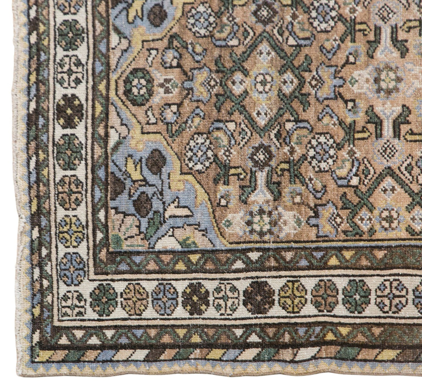 60+ Yrs Vintage Oushak Rug – 95 x 146 cm / 3.1 x 4.8 ft