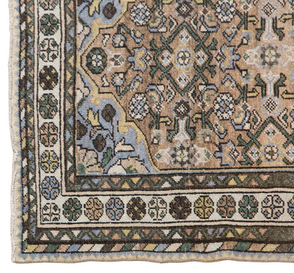60+ Yrs Vintage Oushak Rug – 95 x 146 cm / 3.1 x 4.8 ft