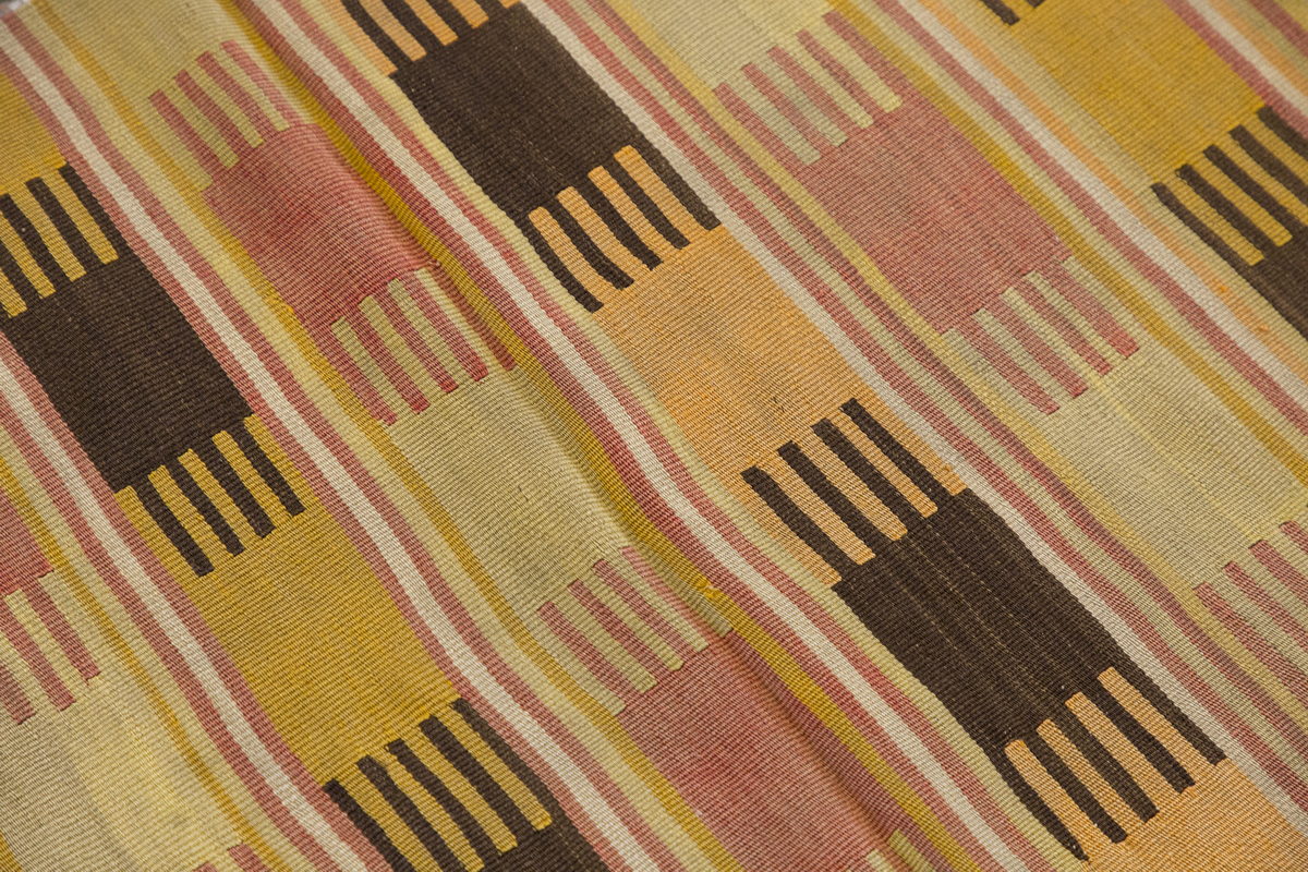 60s Afyon Tribal Rug, 74 x 130 cm, 2.5 x 4.3 Feet