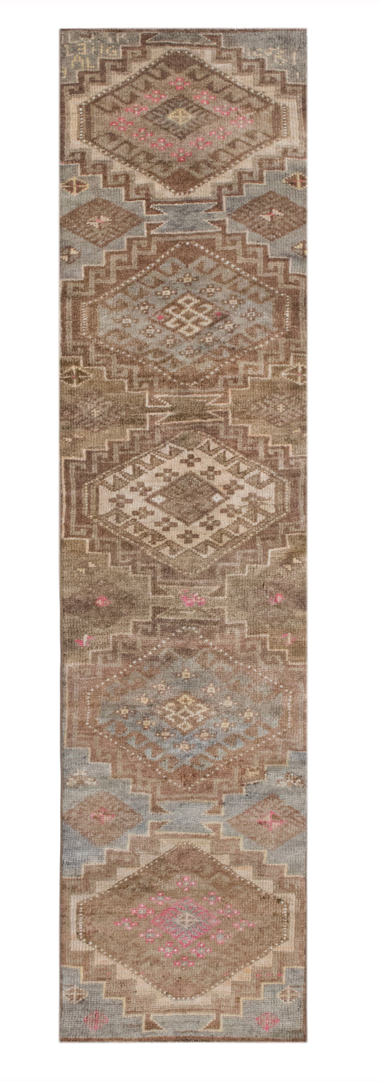 60x250 cm (2x8.2 ft) Vintage Oushak Runner Rug