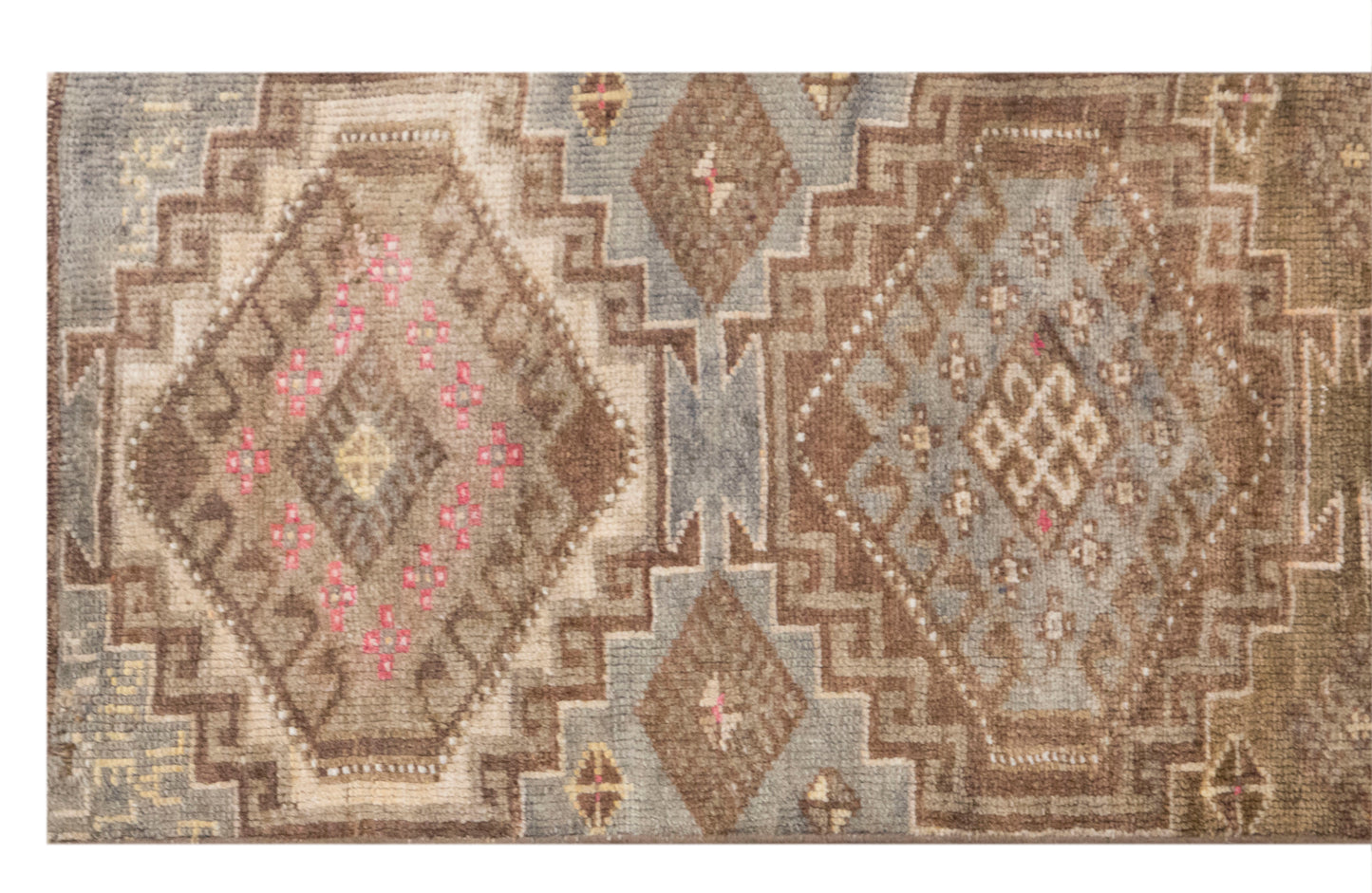 60x250 cm (2x8.2 ft) Vintage Oushak Runner Rug