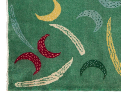 Modern Turkish Area Rug, 6.9x10 ft, 210x305 cm